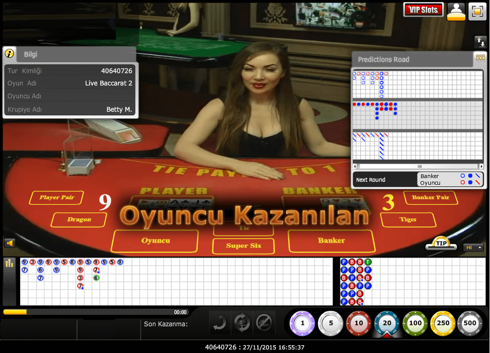 Xprogaming Canlı Baccarat